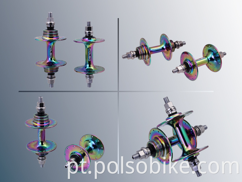 fixed gear hub oil slick